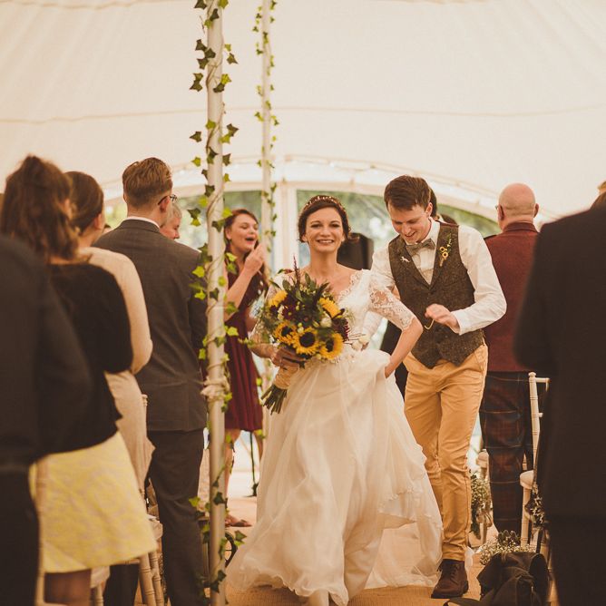 Sunflower Wedding Bouquet