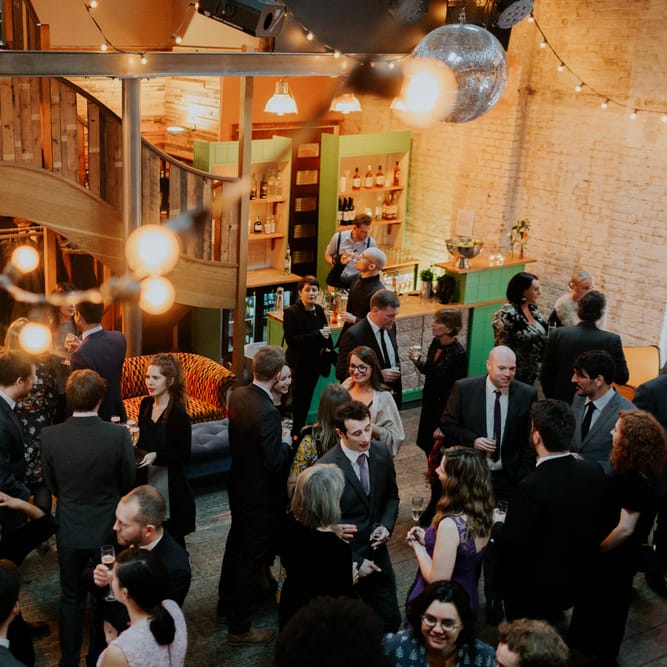 Relaxed Foodie Wedding At Brixton East Dita Rosted Events Worm London Floral Design // Image By Luis Calow Photography