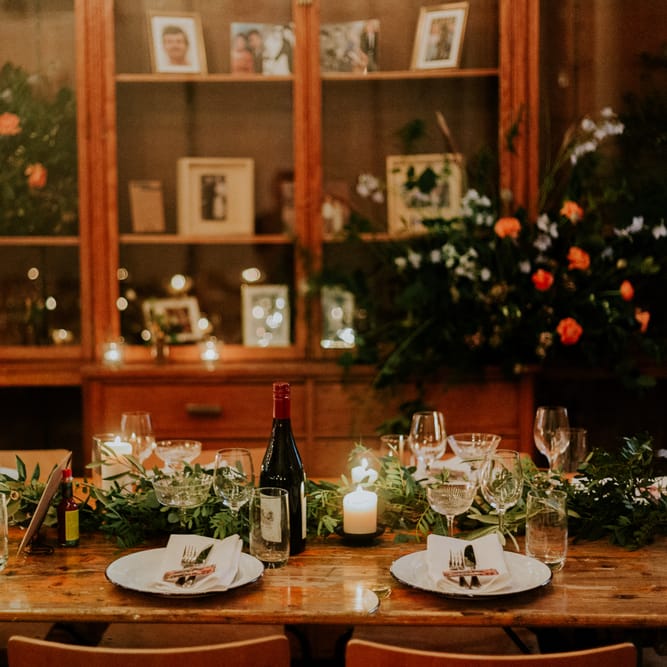 Relaxed Foodie Wedding At Brixton East Dita Rosted Events Worm London Floral Design // Image By Luis Calow Photography