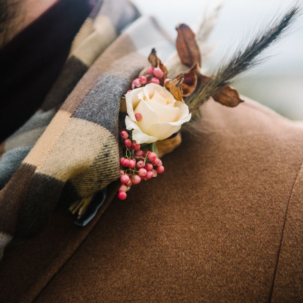 Rustic Button Hole