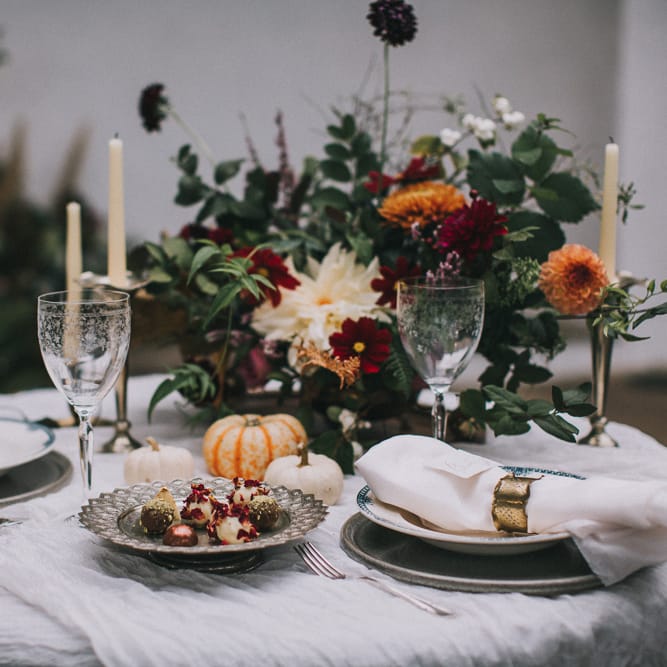 Autumn Flowers by Number 27 Floral Design