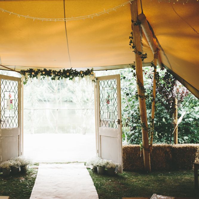Tipi Wedding Ceremony