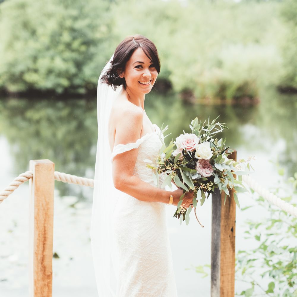 Bride In Watters Gown