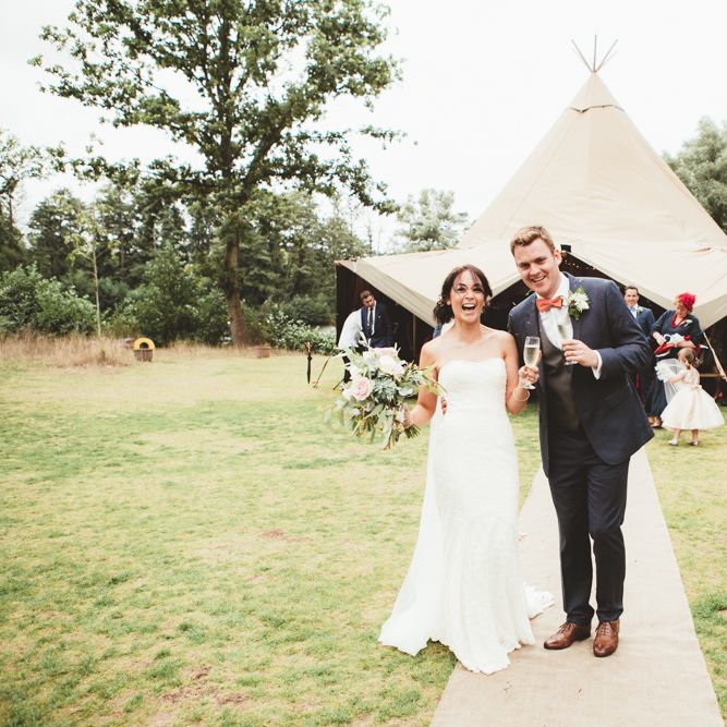 Tipi Wedding At Browning Bros.
