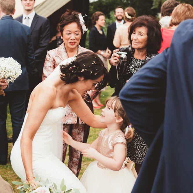 Wedding Reception In A Tipi