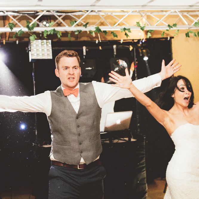Wedding Reception In A Tipi