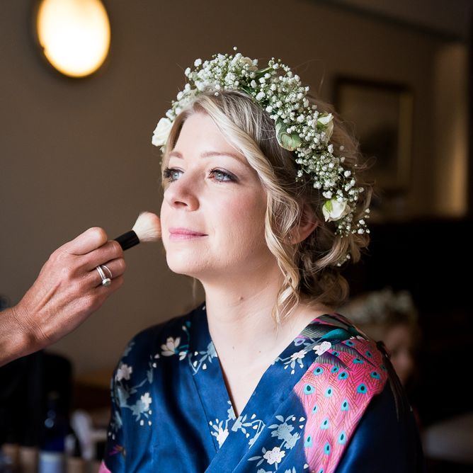 Bridal Makeup | Coastal Wedding at Driftwood Spas St Agnes, Cornwall | Jessica Grace Photography