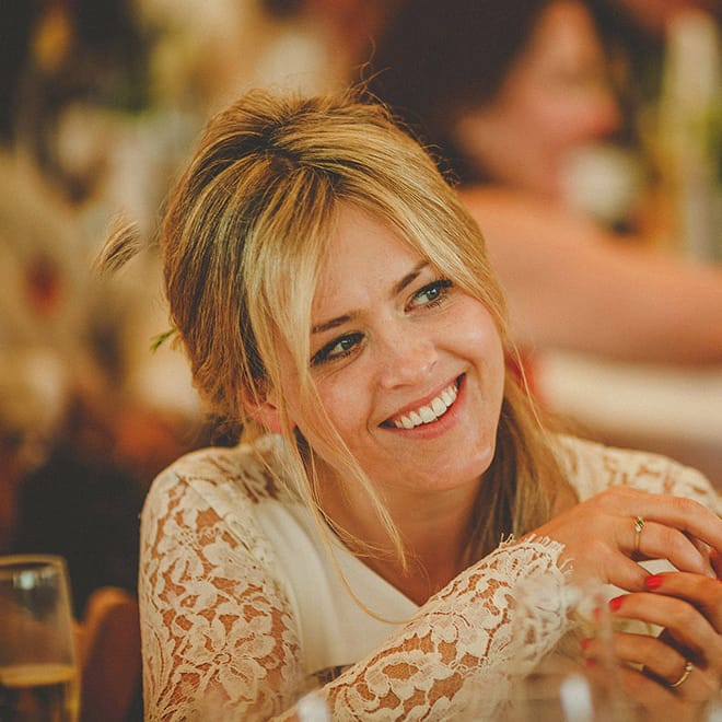 Beautiful Bride With Bardot Esque Look
