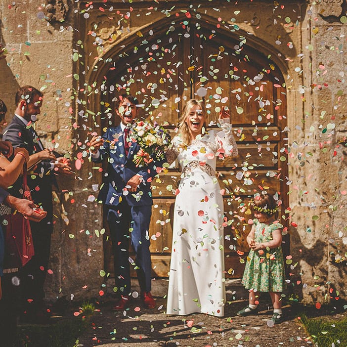 Wedding Confetti Shot