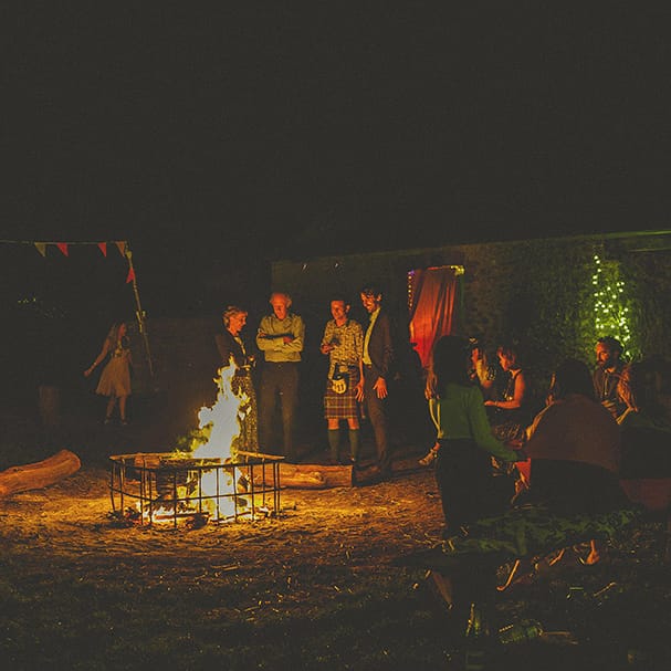 Music Festival Inspired Wedding