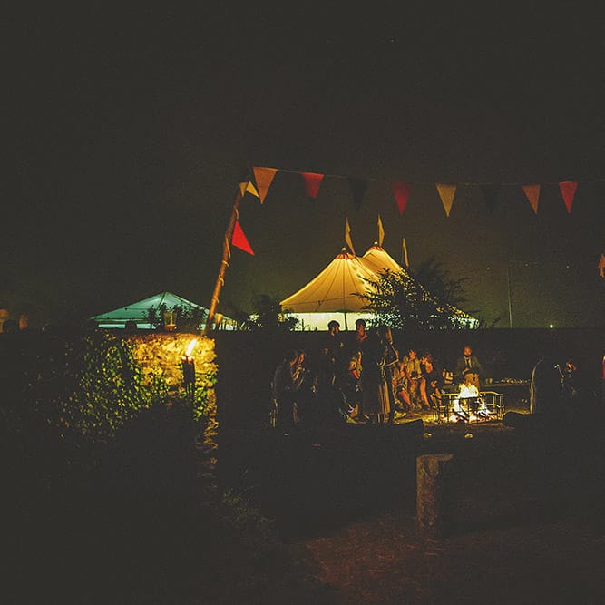 Music Festival Inspired Wedding