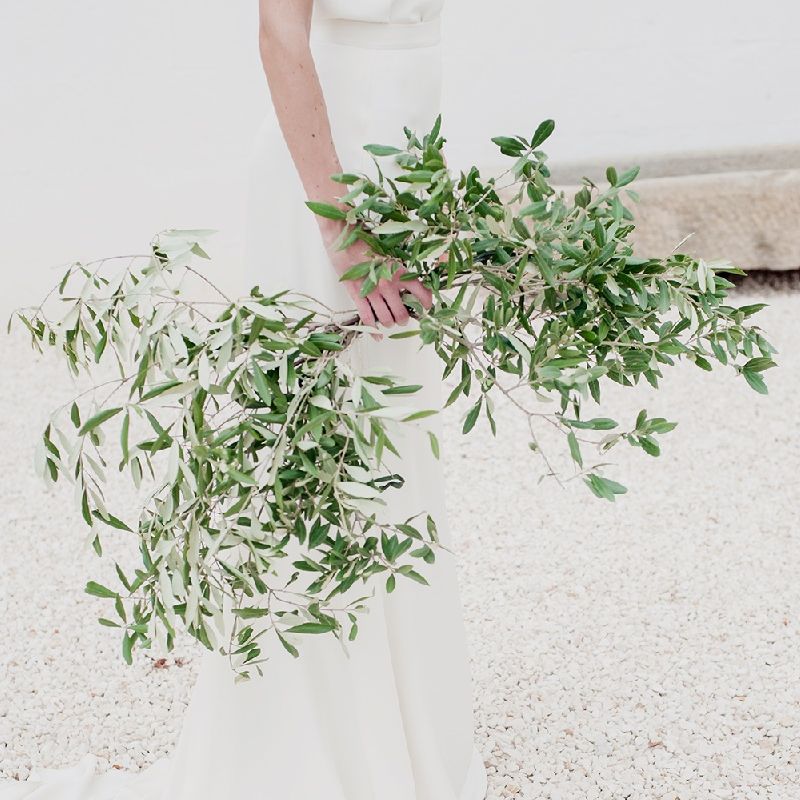 Olive Branch Wedding Bouquet