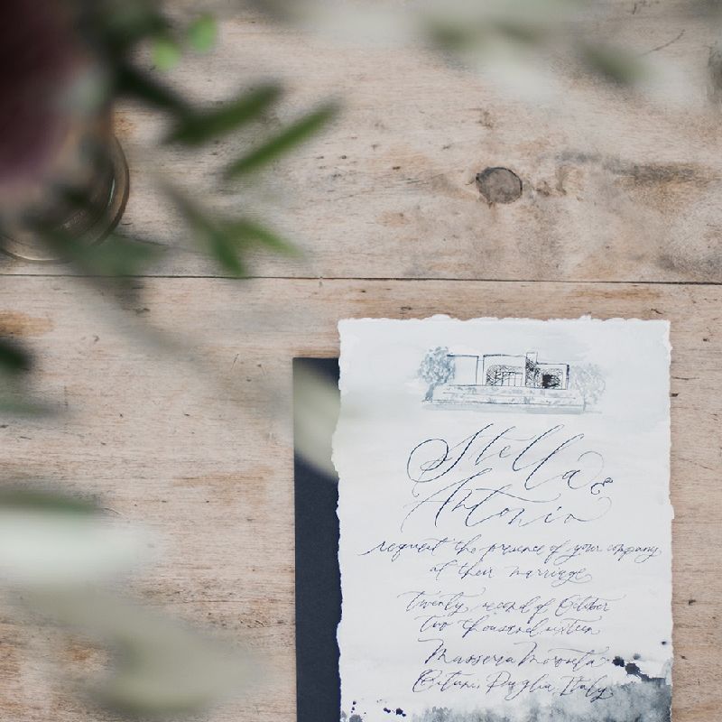 Marbled Stationery Suite
