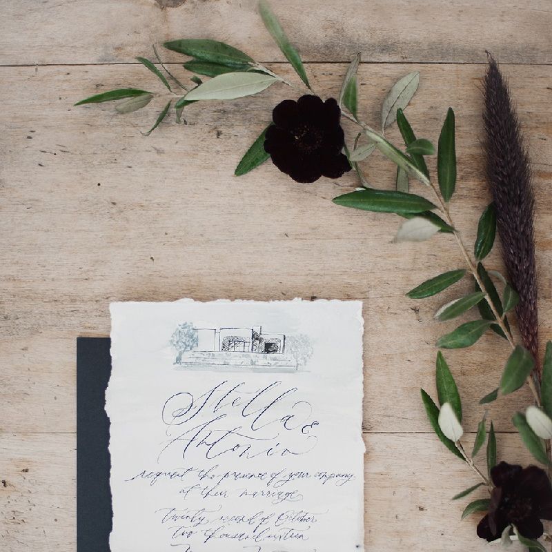 Marbled Stationery Suite