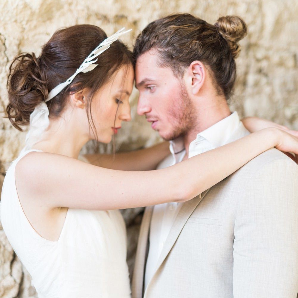 Bride & Groom | Romantic Blush Wedding Inspiration by The Wedding Stylist at Notley Abbey with Joanna Truby Flowers | Emma Pilkington Photography | Opaline Films