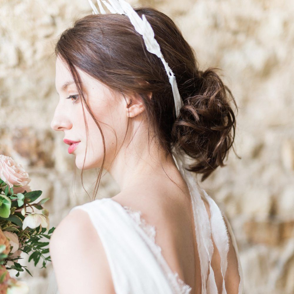 Bridal Beauty | Romantic Blush Wedding Inspiration by The Wedding Stylist at Notley Abbey with Joanna Truby Flowers | Emma Pilkington Photography | Opaline Films