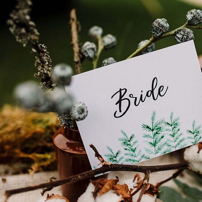 Hattie Boo Designs Wedding Stationery | Boho Winter Tipi Wedding Inspiration | Styling & Concept by Pretty Creative | Amy Faith Photography