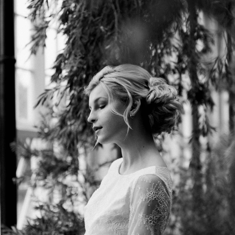 Bridal Separates By KMR Bespoke Bridal | Bright Wedding Bouquet | Sheffield Botanical Gardens | Sarah Folega Fine Art Photography