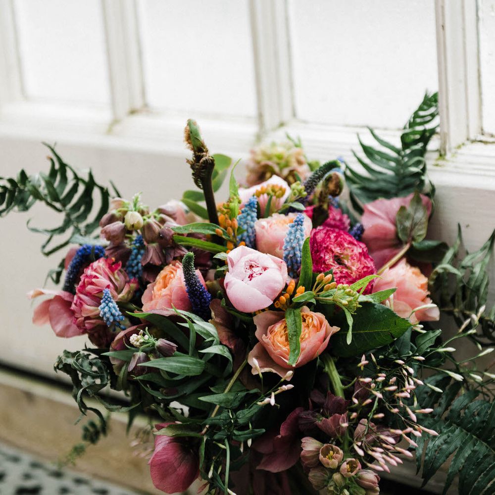 Bridal Separates By KMR Bespoke Bridal | Bright Wedding Bouquet | Sheffield Botanical Gardens | Sarah Folega Fine Art Photography
