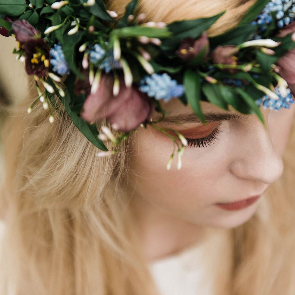 Bridal Separates By KMR Bespoke Bridal | Bright Wedding Bouquet | Sheffield Botanical Gardens | Sarah Folega Fine Art Photography