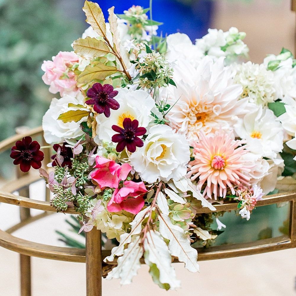 Floribunda Rose Bridal Bouquet | Botanical Boho Luxe Inspiration | Philippa Sian Photography