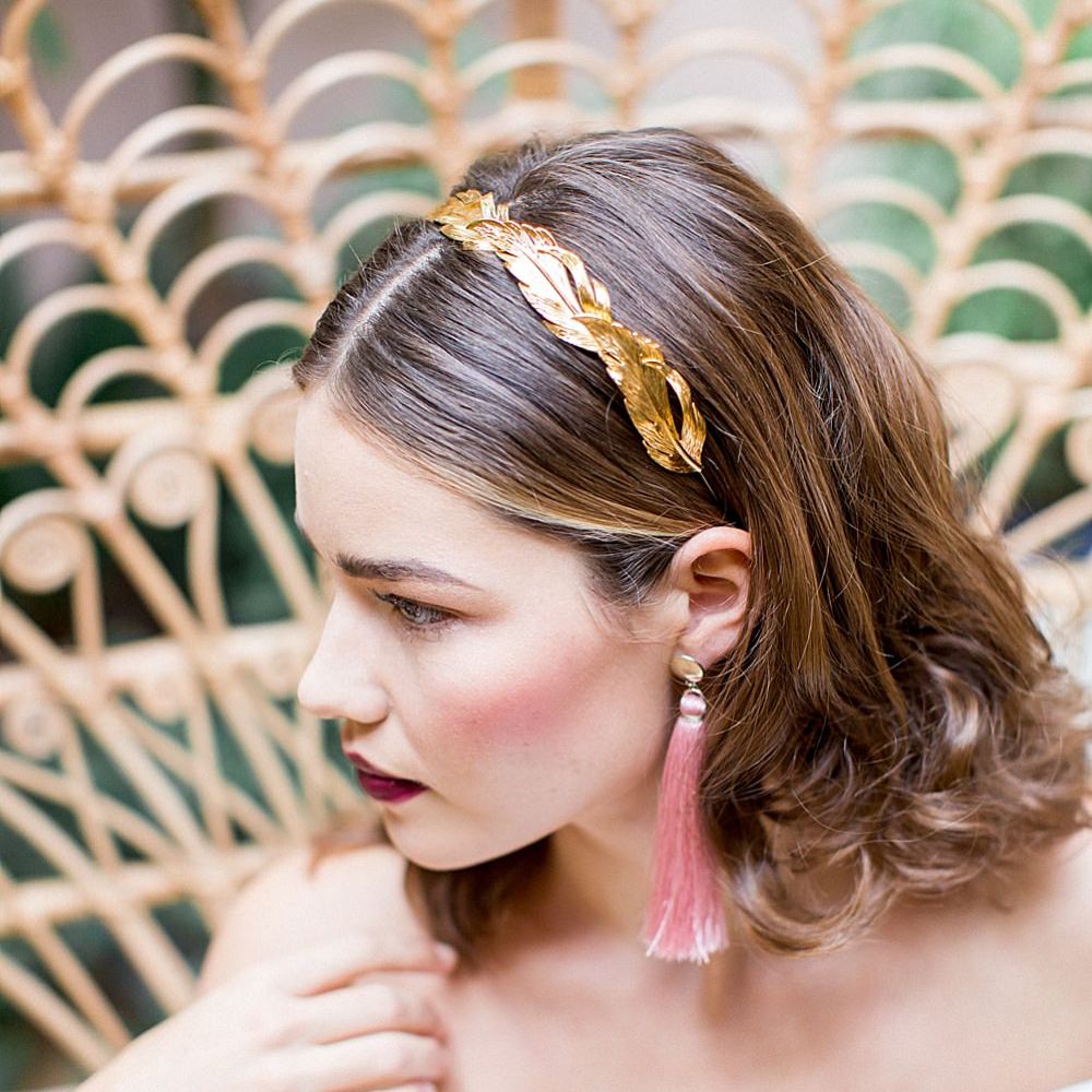 Bridal Makeup | Botanical Boho Luxe Inspiration | Philippa Sian Photography