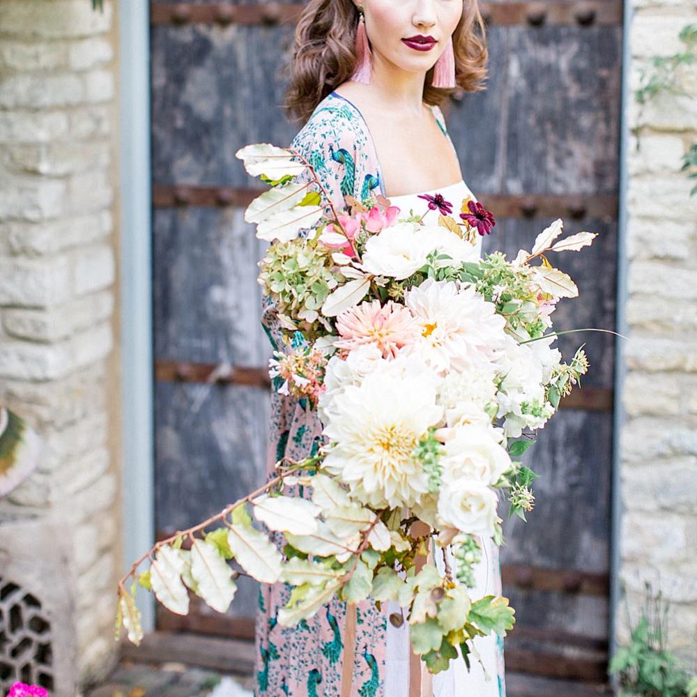 Bridal Beauty | Botanical Boho Luxe Inspiration | Philippa Sian Photography