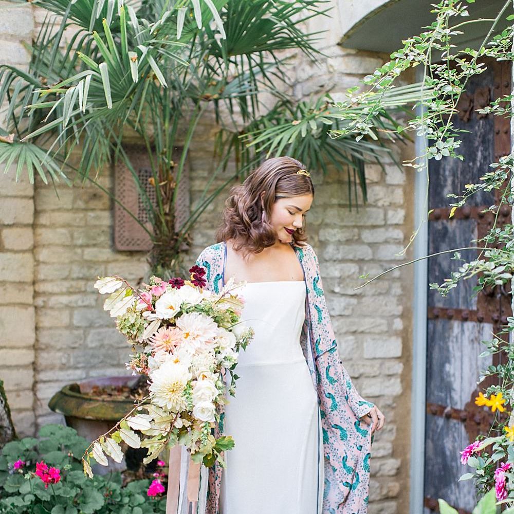 Bridal Beauty | Botanical Boho Luxe Inspiration | Philippa Sian Photography