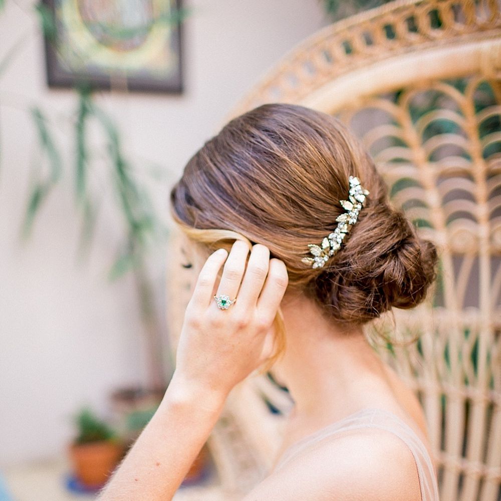 Wedding Hair | Botanical Boho Luxe Inspiration | Philippa Sian Photography