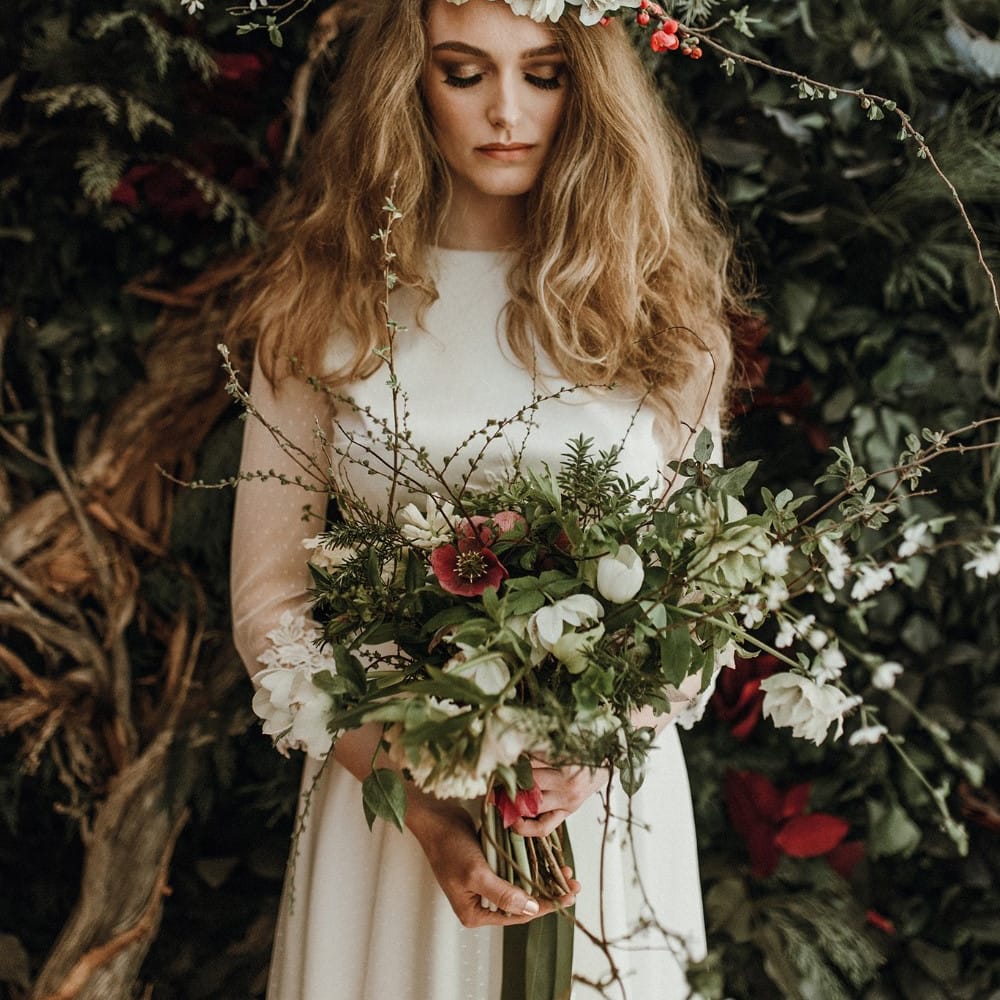 Botanical Bride Inspiration Shoot At The Botanist In Sheffield