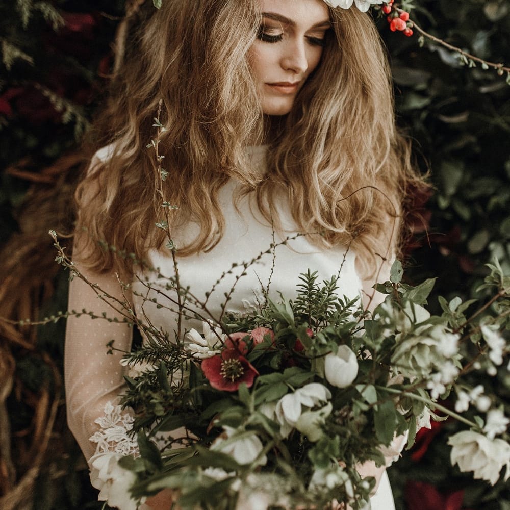 Botanical Bride Inspiration Shoot At The Botanist In Sheffield