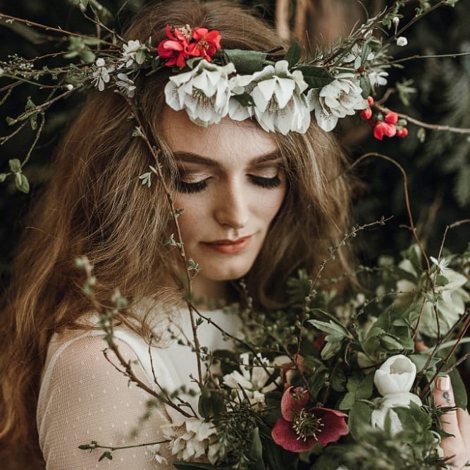 Botanical Bride Inspiration Shoot At The Botanist In Sheffield