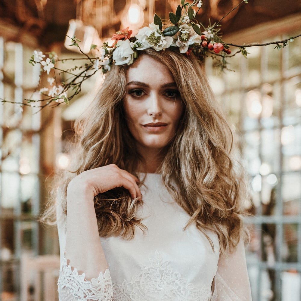 Botanical Bride Inspiration Shoot At The Botanist In Sheffield