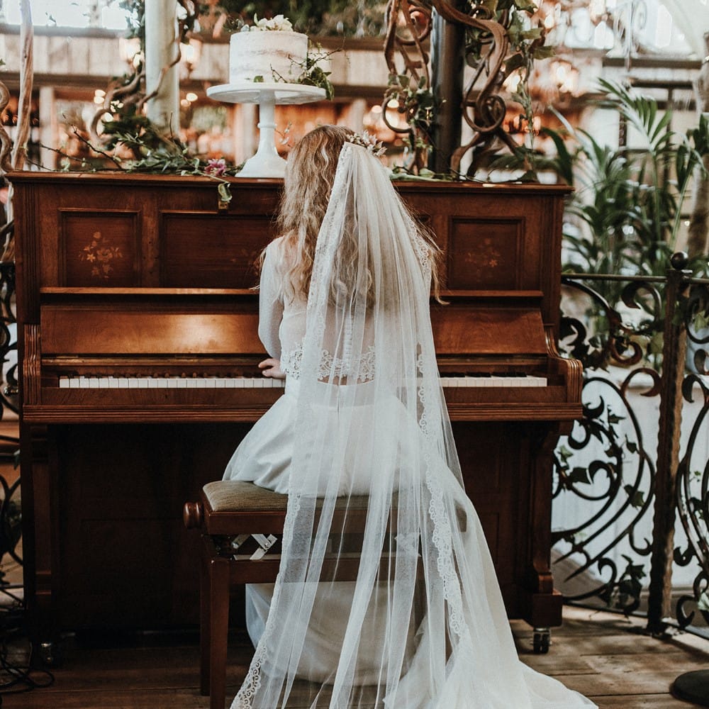 Botanical Bride Inspiration Shoot At The Botanist In Sheffield