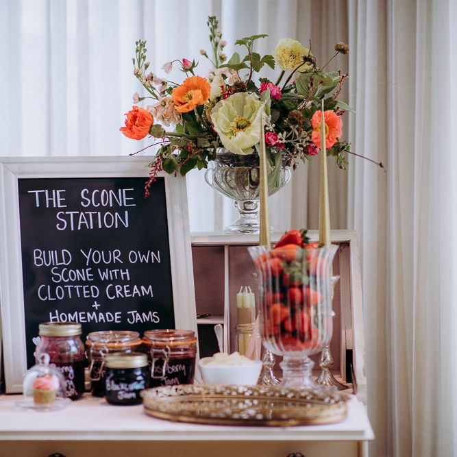 Scone Station // Hen Party Afternoon Tea And Flower Crown Workshop