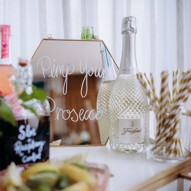 Pimp Your Prosecco Bar // Hen Party Afternoon Tea And Flower Crown Workshop