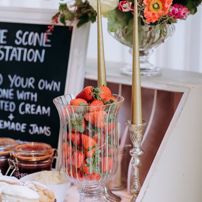Scone Station // Hen Party Afternoon Tea And Flower Crown Workshop