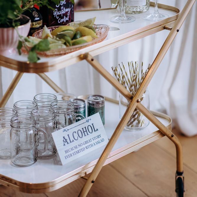 Pimp Your Prosecco Bar // Hen Party Afternoon Tea And Flower Crown Workshop