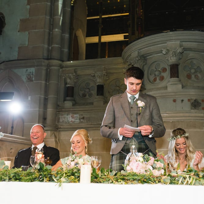 Wedding Speeches | The Gibson's Photography | Second Shooter Martin Venherm | White Balloon Films