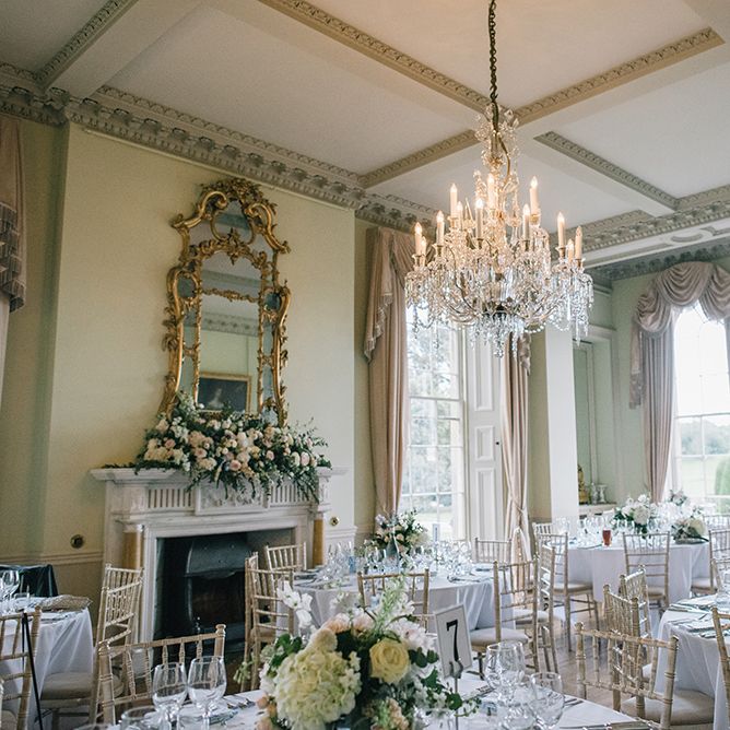 Classic Blue & White Wedding at Prestwold Hall in Loughborough | Georgina Harrison Photography