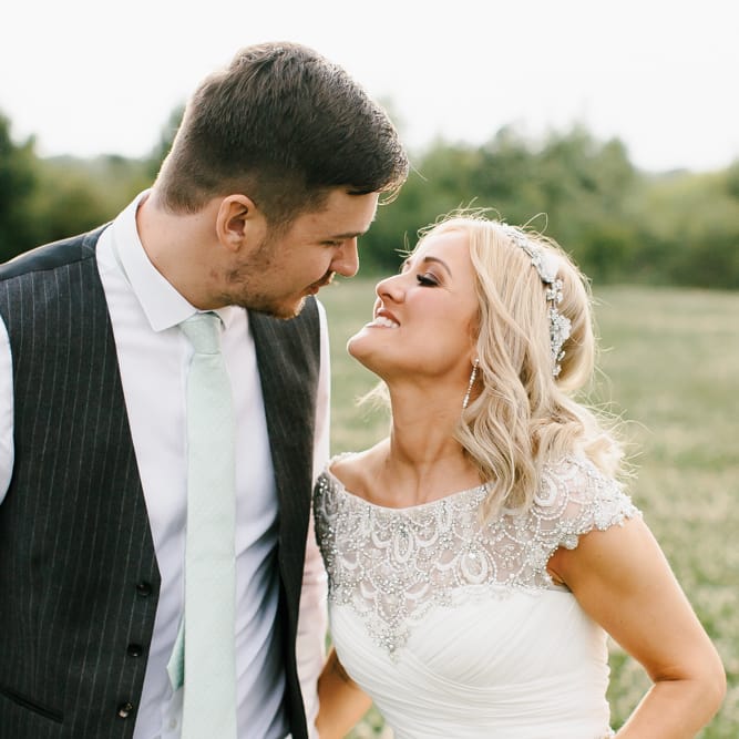 Thames Chase Community Centre Wedding With Bride In Sequinned Justin Alexander Dress & Bridesmaids In Mint Green With Images From Chris Barber