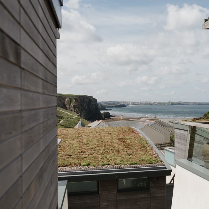 Intimate Coastal Wedding At Watergate Bay Hotel Cornwall With Bride In Blackburn Bridal & Images From Sebastien Boudot