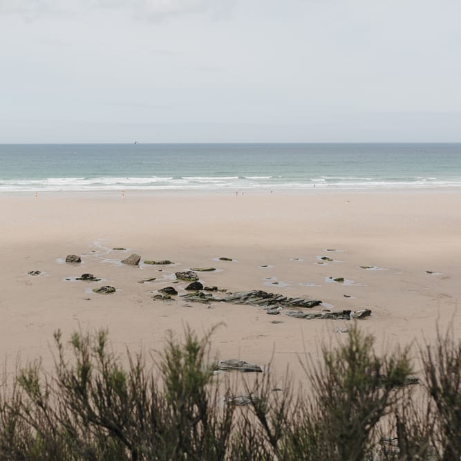 Intimate Coastal Wedding At Watergate Bay Hotel Cornwall With Bride In Blackburn Bridal & Images From Sebastien Boudot