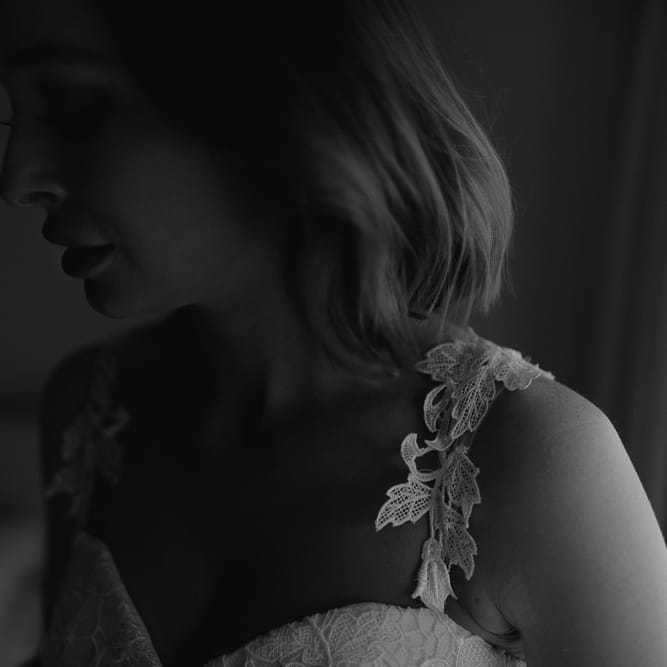 Intimate Coastal Wedding At Watergate Bay Hotel Cornwall With Bride In Blackburn Bridal & Images From Sebastien Boudot