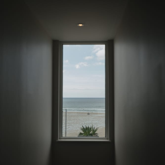 Intimate Coastal Wedding At Watergate Bay Hotel Cornwall With Bride In Blackburn Bridal & Images From Sebastien Boudot