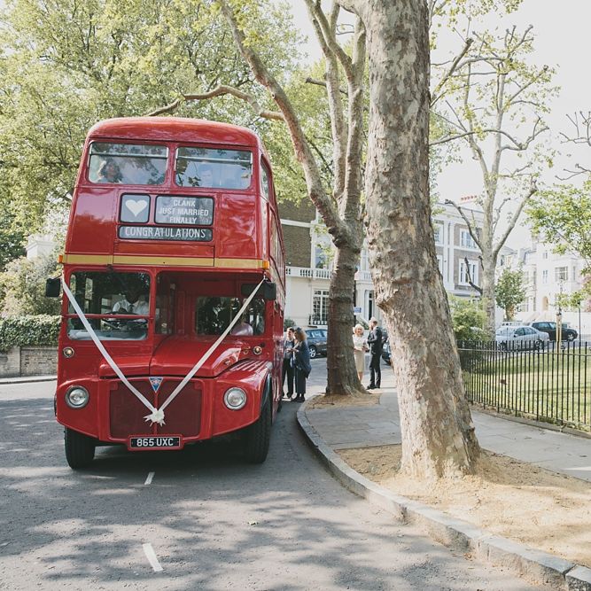 Transport to wedding reception | Brunswick House | Images by McKinley Rogers