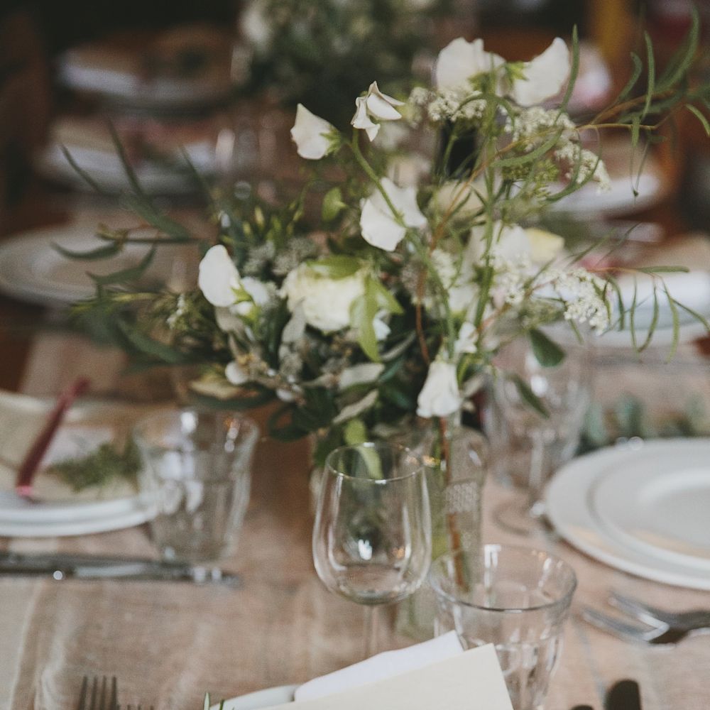 Table Decor | Wedding Reception | Brunswick House | Images by McKinley Rogers