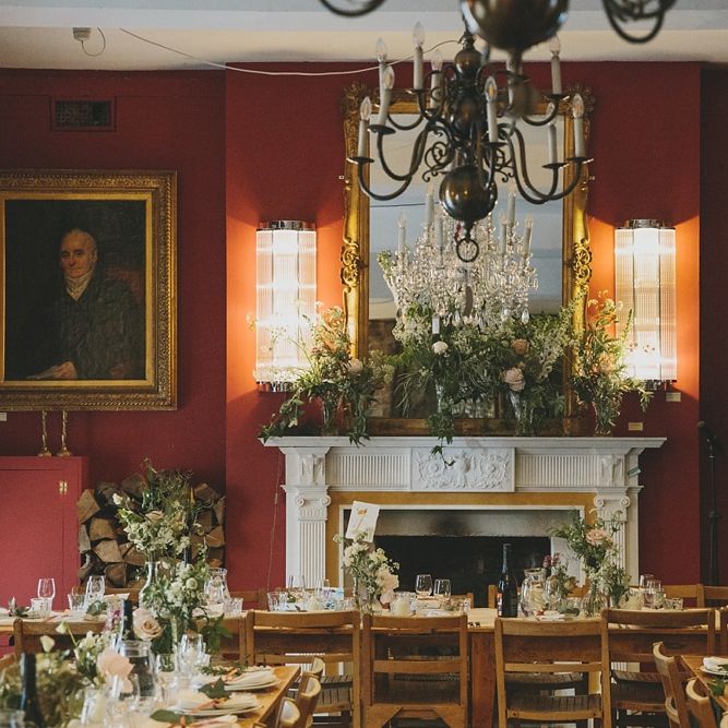 Florals by Scarlet and Violet, Notting Hill | Decor | Wedding Reception | Brunswick House | Images by McKinley Rogers