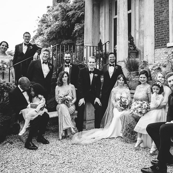 Group shot | Wedding Reception | Brunswick House | Images by McKinley Rogers