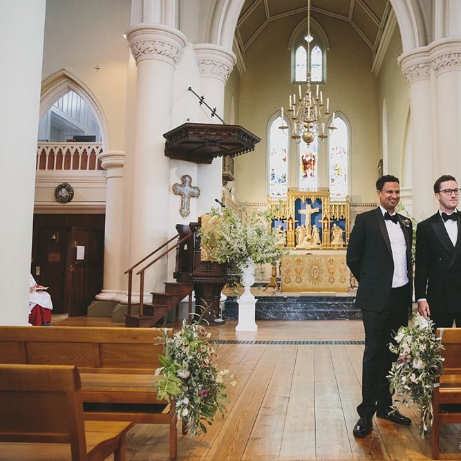 The Ceremony | St Johns in Notting Hill | Stewart Parvin | Brunswick House | Images by McKinley Rogers